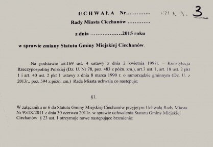 Mieszkańcy zyskają prawo inicjatywy uchwałodawc