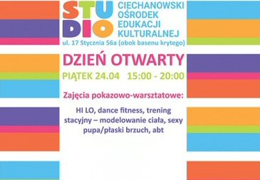 STUDIO otworzy sale zajęć dla odwiedzających