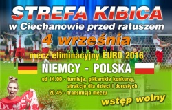 W piątek mecz Niemcy – Polska. Przed ratuszem w