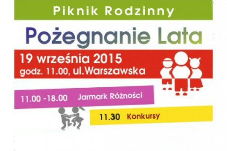 W najbliższą sobotę „Pożegnanie Lata”