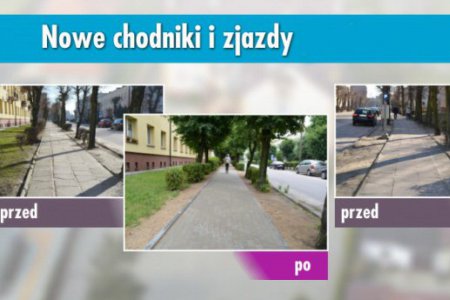 Wyremontowane chodniki przy ul. Nadfosnej