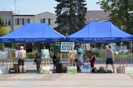 II Ciechanowski Plener Malarski „Ze sztalugami p