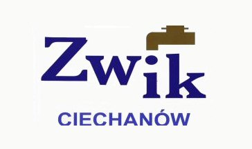 Logo ZWiK - kompozycja grafiki i napisu ZWiK Ciechanów