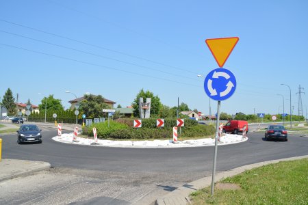 Utrudnienia na rondzie Solidarności