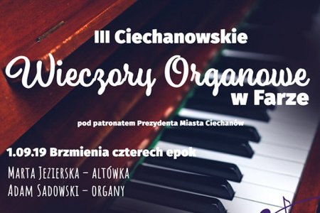 III Ciechanowskie Wieczory Organowe