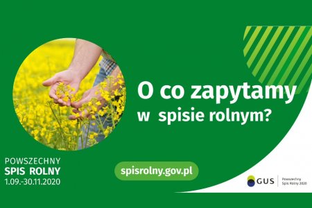 Powszechny Spis Rolny 2020 – jakie będą pytani