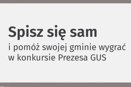 Spisz się sam i pomóż swojej gminie w konkursie