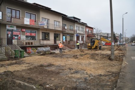 Budowa parkingu i chodnika przy ul. Gwardii Ludowe