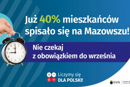 Półmetek spisu – zaczyna się wyścig z czasem