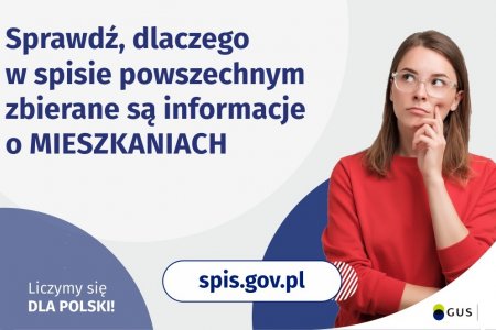 Dlaczego w spisie powszechnym są pytania o mieszk