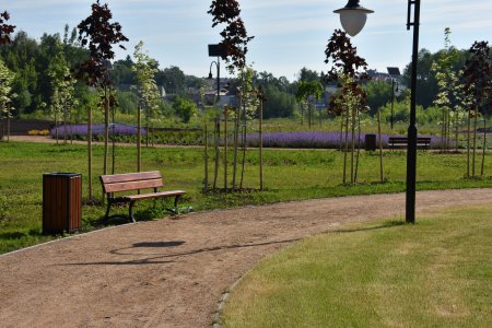 Nowy park przy ul. Augustiańskiej z nazwą