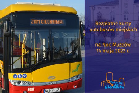 Bezpłatne autobusy miejskie w Noc Muzeów