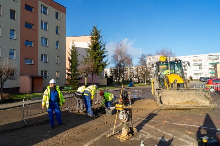 ZWiK buduje odwodnienie drogi na „Aleksandrówce