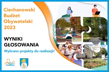 Wyniki głosowania w Ciechanowskim Budżecie Obywa