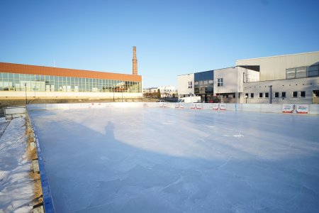 Otwarcie miejskiego lodowiska