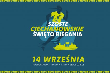 Grafika Szóstego Ciechanowskiego Święta Biegania